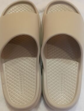 Converse Neutral Beige Slide Sandals